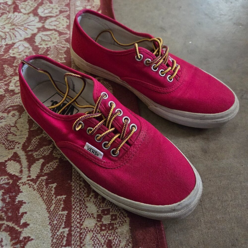 Red VANS size 37 Size 37